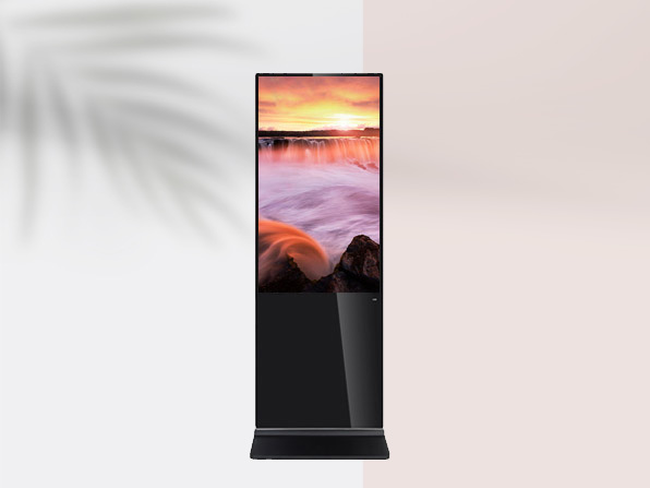 Vertical advertising screen