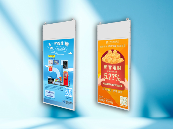 Double sided display screen